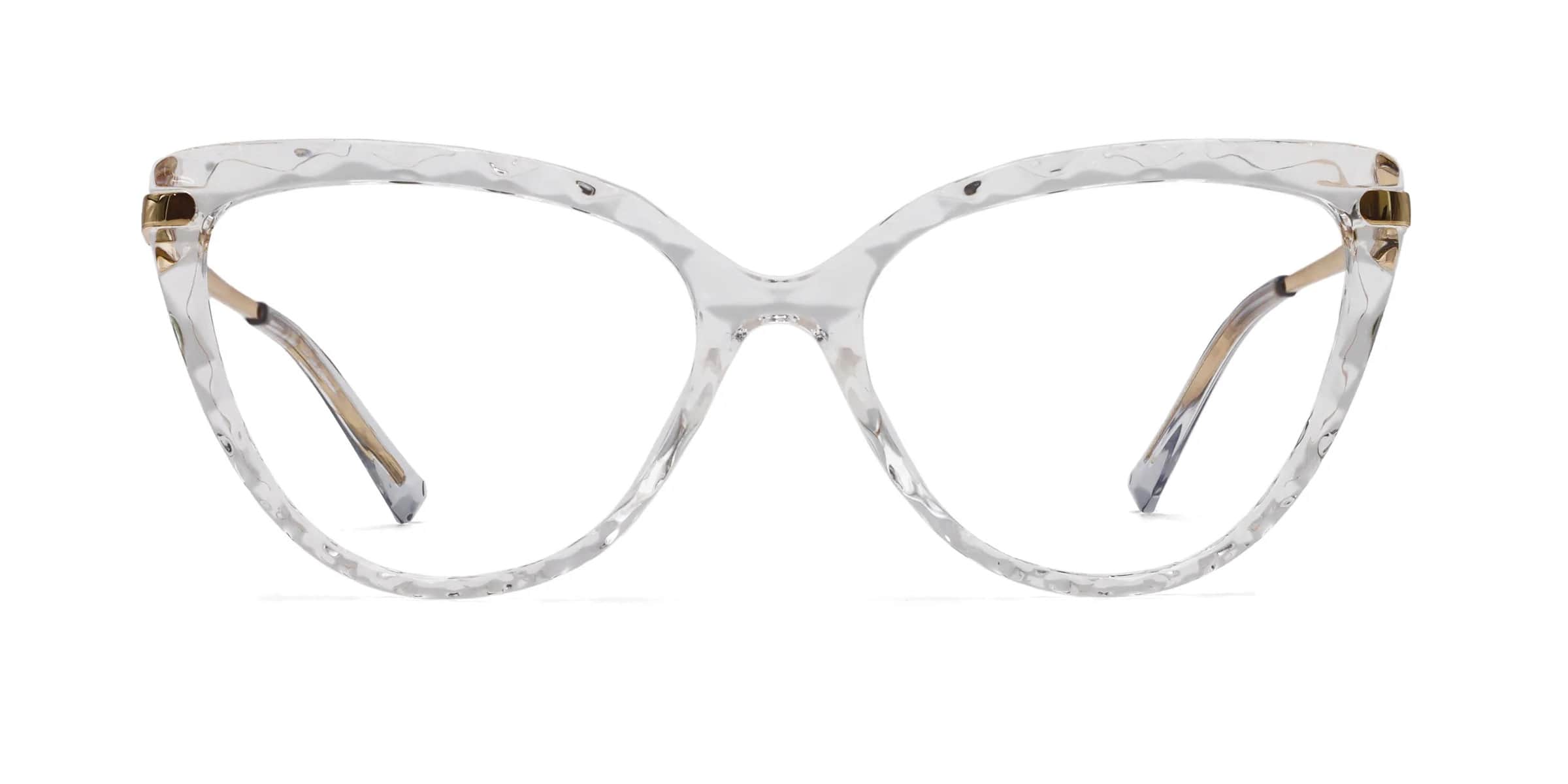 mouqy ultimate transparent cat eye frame