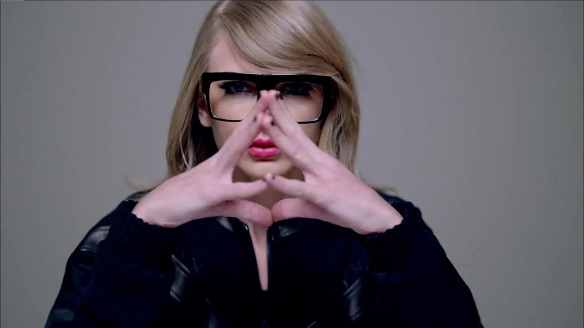 Taylor Swift for her ‘Shake It Off’ music video