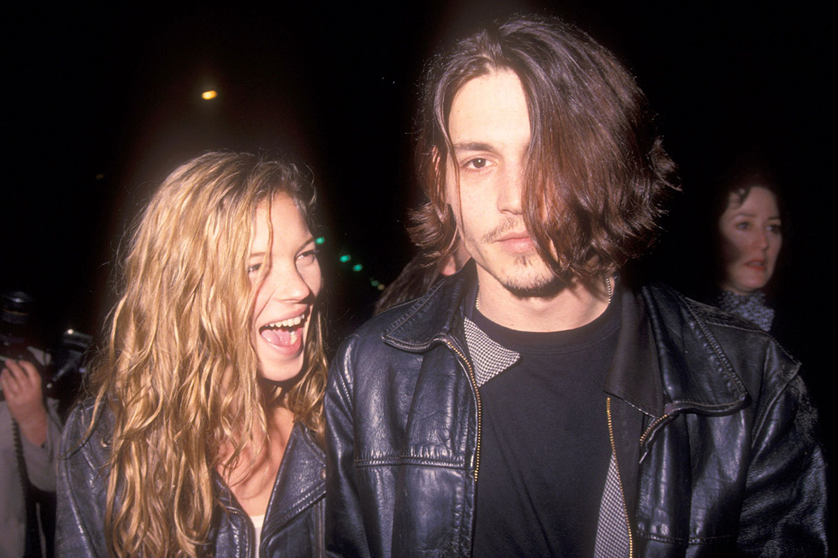 Johnny Depp in 90s look