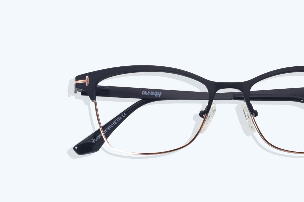 cindy retro glasses with cat eye frame