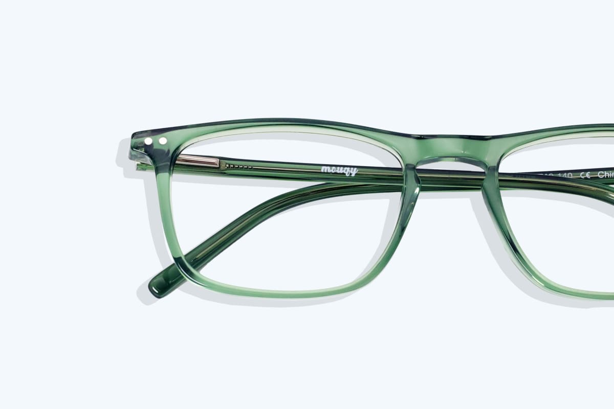 dylan green glasses with square frame