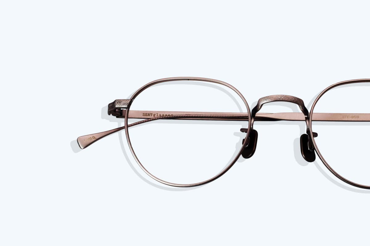 neat nt903 titanium glasses with round frame