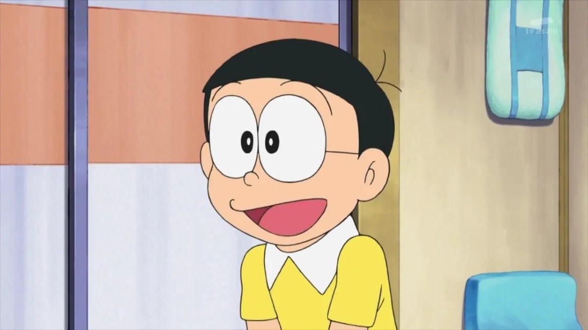 nobita in round glasses