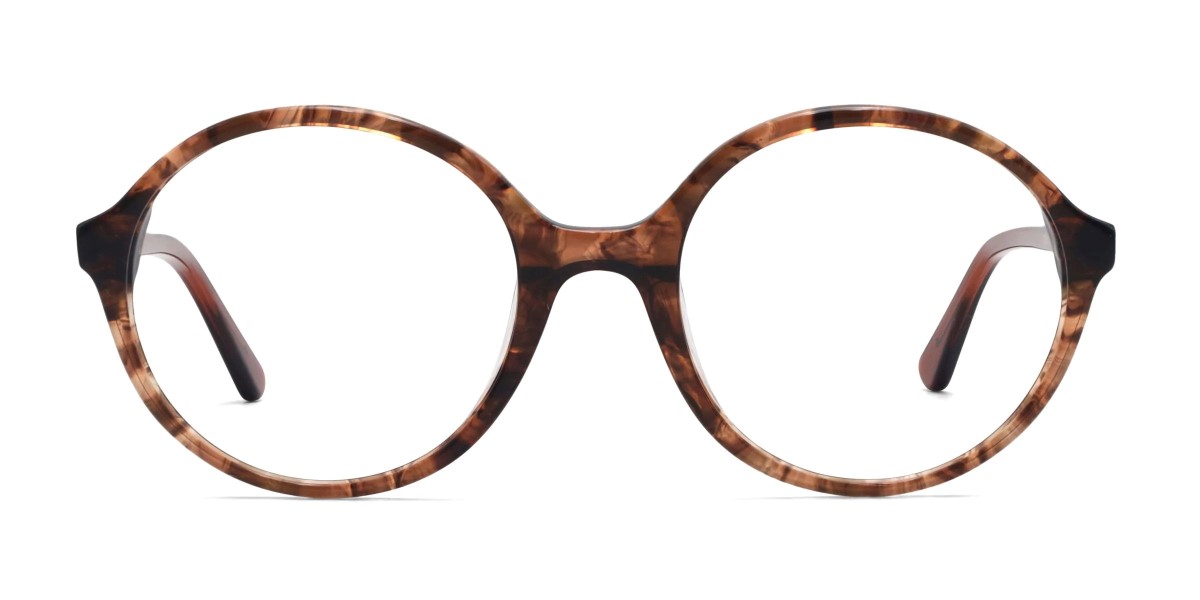 potter round tortoise glasses frames front view