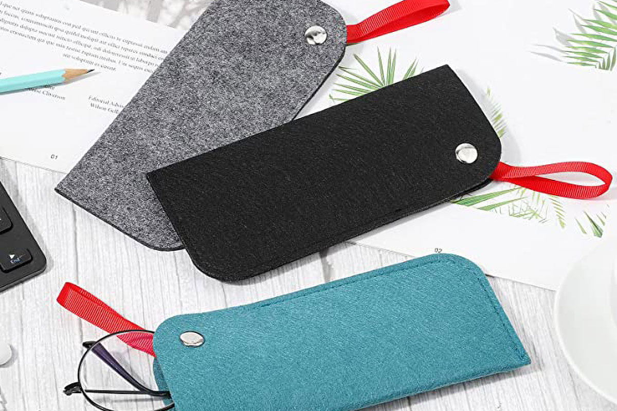 different color and types of soft glasses cases