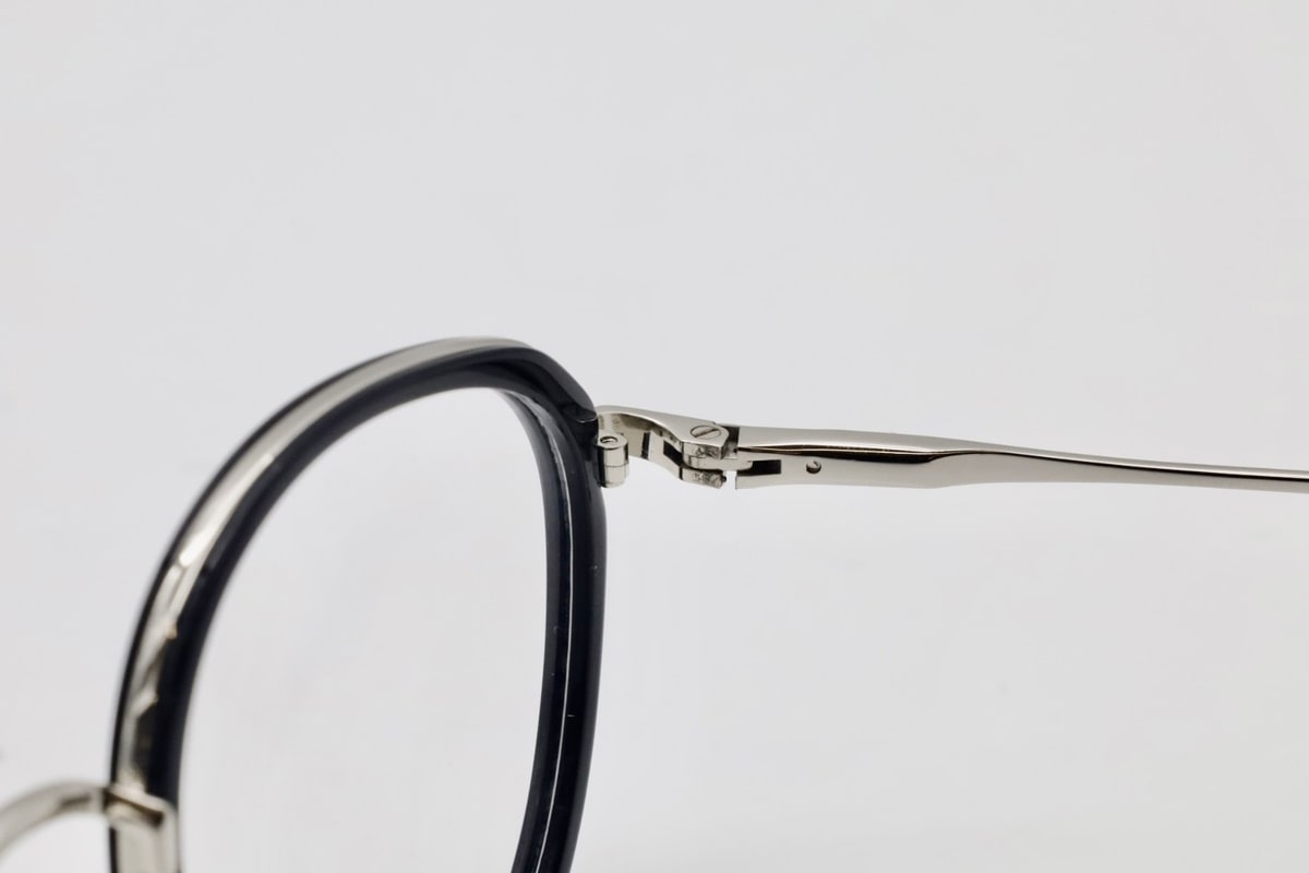 a pair of mouqy glasses with spring hinge