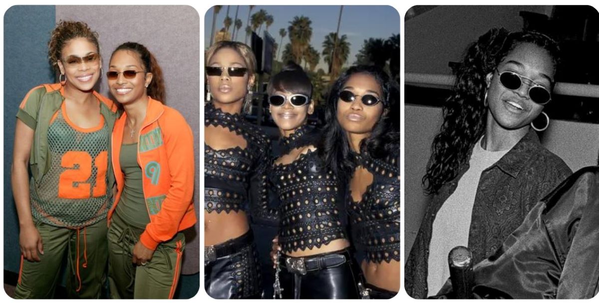 chilli in oval sunglasses throughout the years