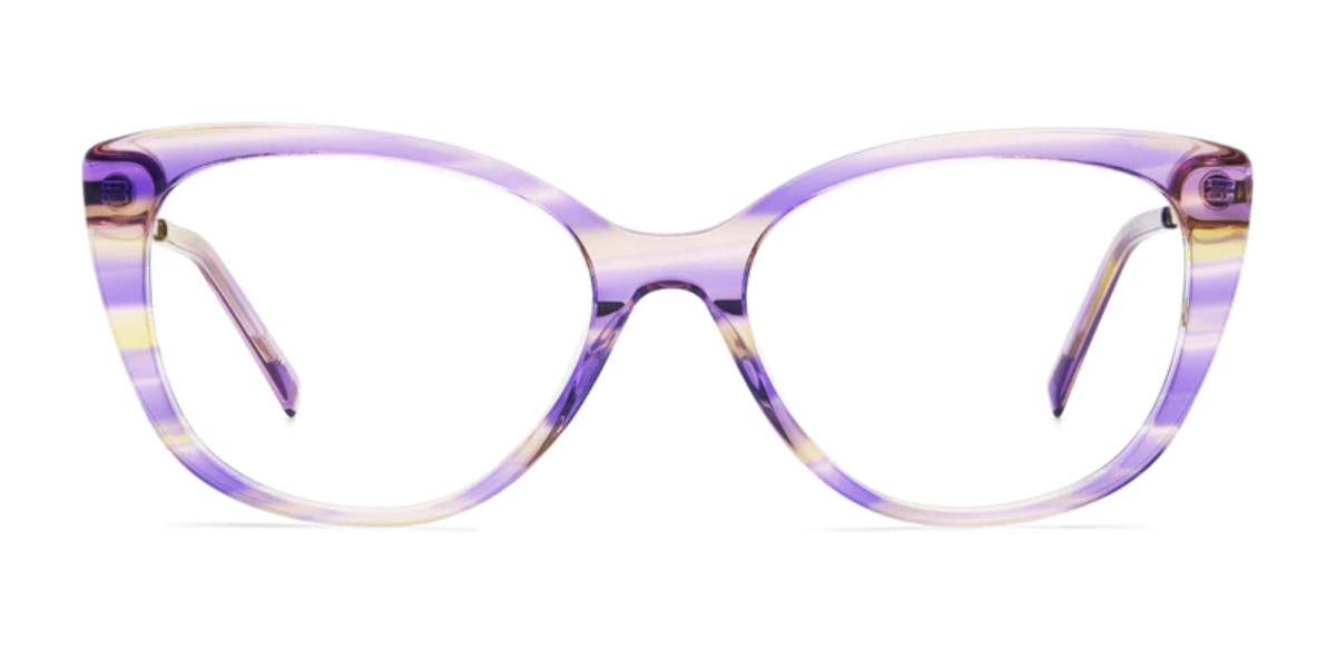 firefly cat eye purple front view