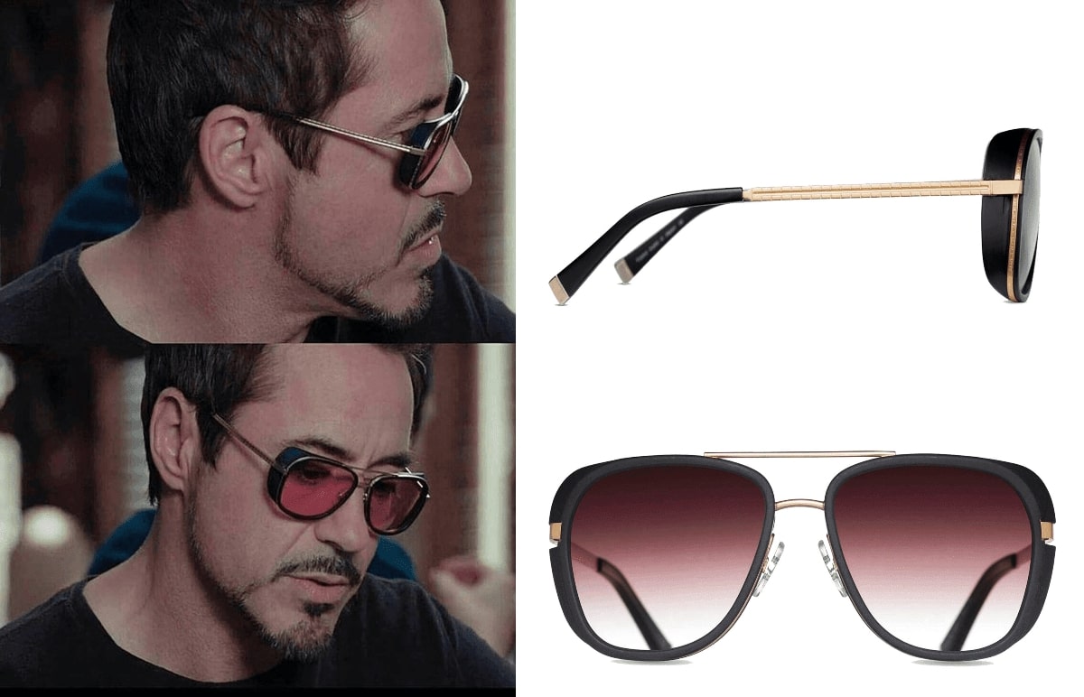 tony stark glasses in iron man 3