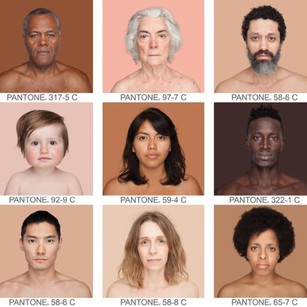 skin tones as a guide