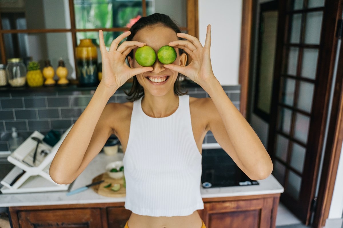 cucumber slices can help relieve eye bags or puffy eyes