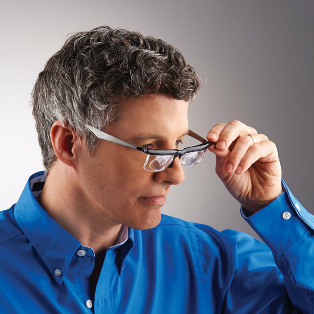 how adjustable glasses work
