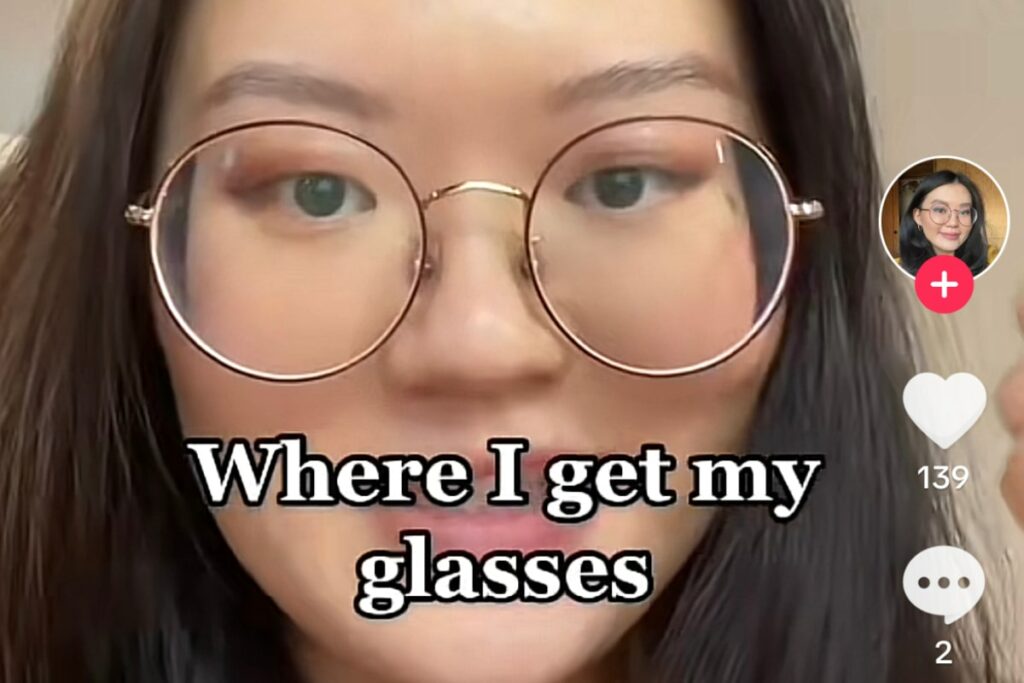 15 Aesthetic Glasses Trends We're Loving from TikTok