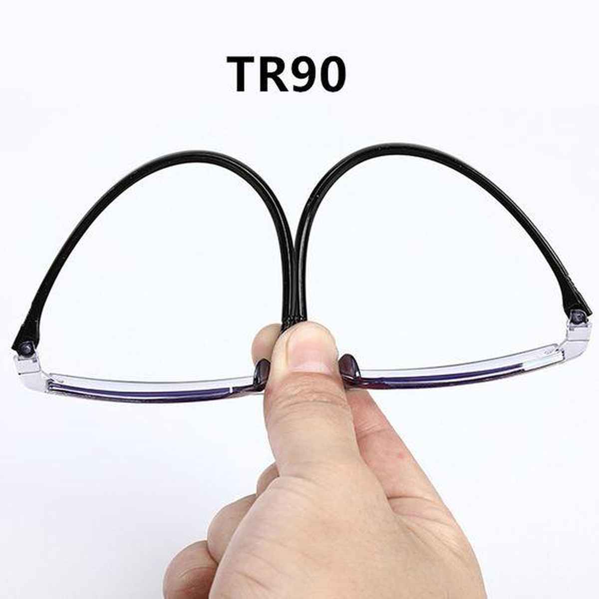 Safety glasses with TR-90 frames known for their exceptional durability and resilience to daily wear and tear.