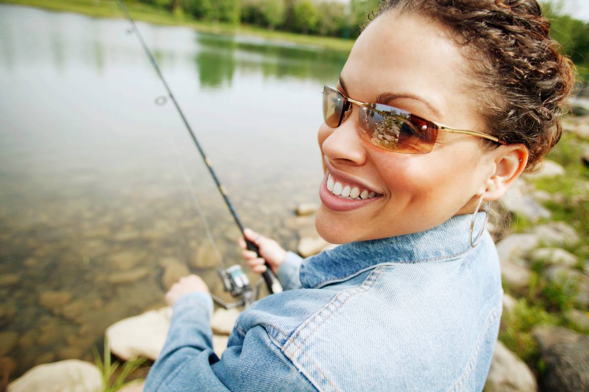 why wear fishing glasses