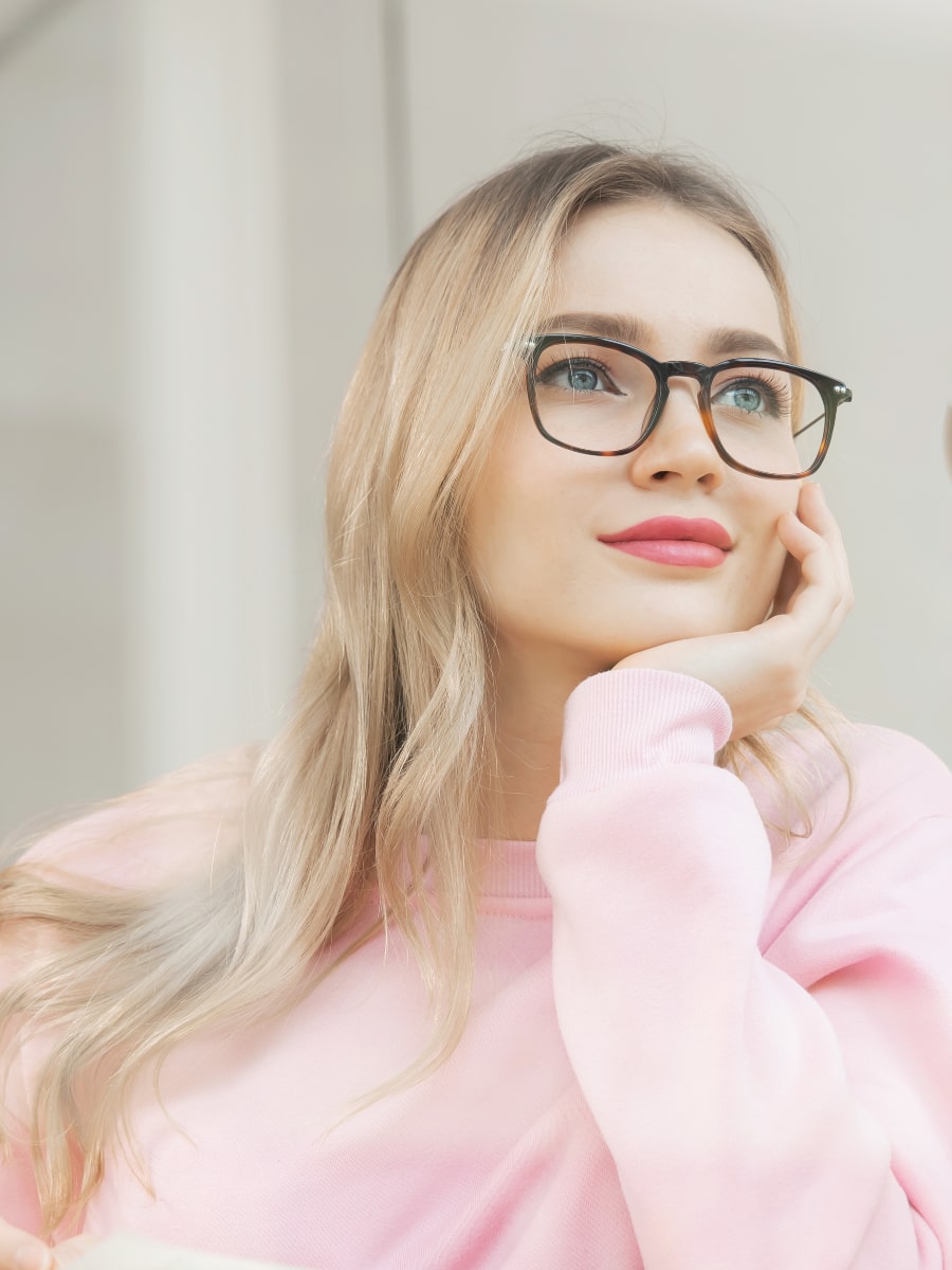 Women in eyeglasses online