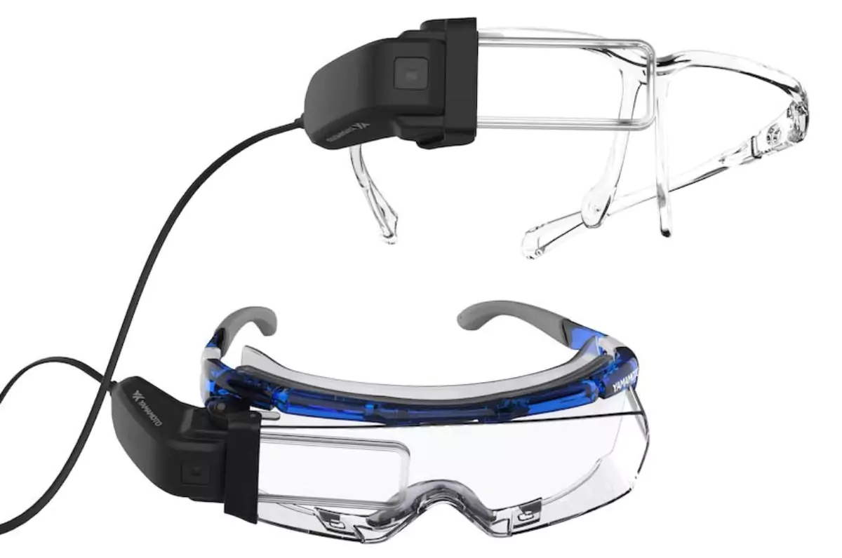 safety glasses with augmented reality functionality from yamamoto